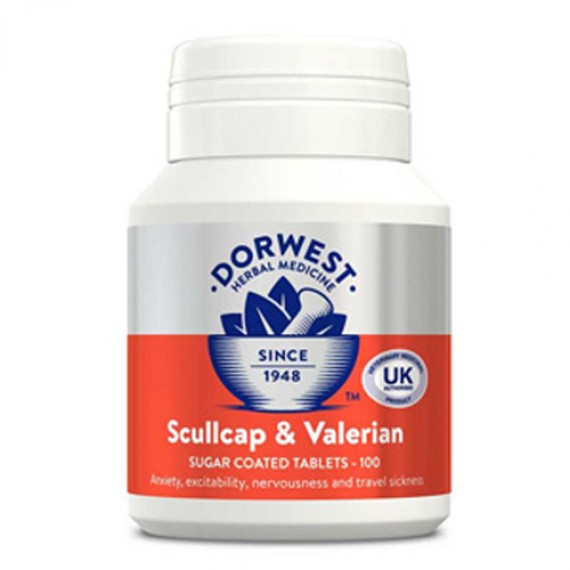 Dorwest – Scullcap & Valerian tablets 草本安神丸 100粒