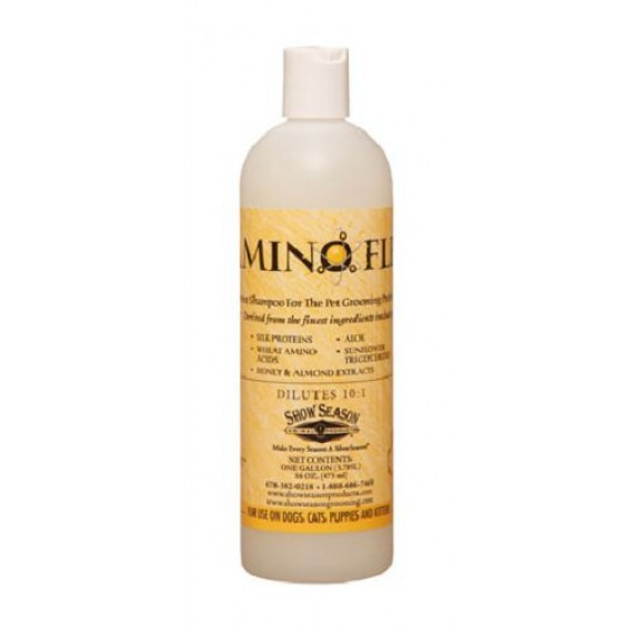 Showseason - AminoFlex Shampoo 潤絲專業洗毛液 - 16oz / 1gal