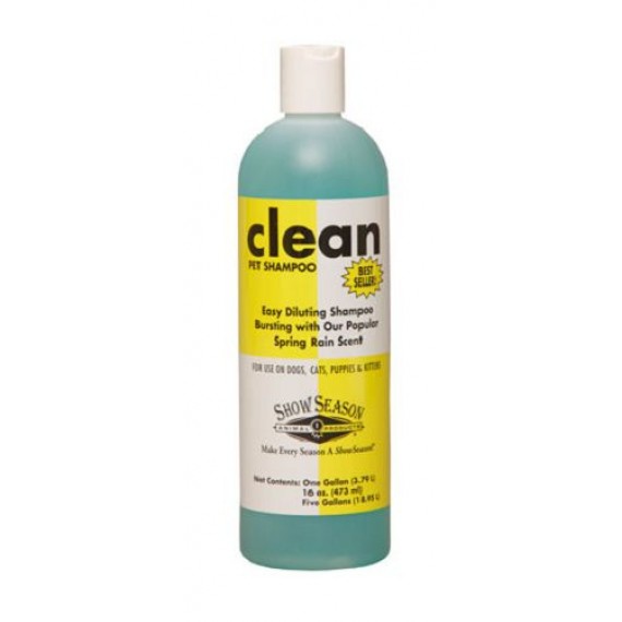 Showseason - Clean Shampoo 專業全功能洗毛液 - 16oz / 1gal