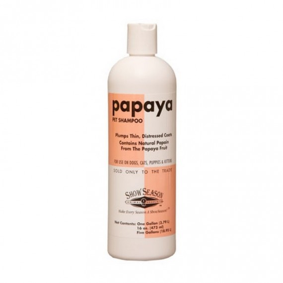 Showseason - Papaya Shampoo 木瓜洗毛液 - 16oz / 1gal