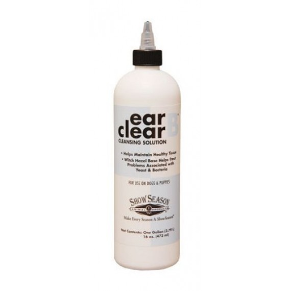 Showseason - Ear B clear EAR WASH 專業犬用洗耳水 - 16oz